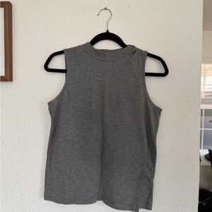 Madewell Charcoal Muscle Tee